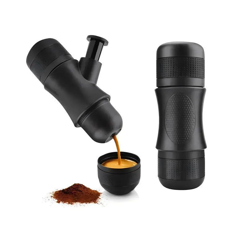 Portable Mini Hand Pressure Coffee Machine Handheld Pressure Coffee Espresso Machine Office/Home Office Travel Outdoor Travel